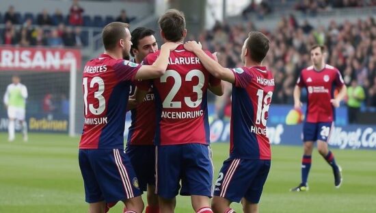 HSV Soars to the Top with 4-0 Win in Darmstadt.