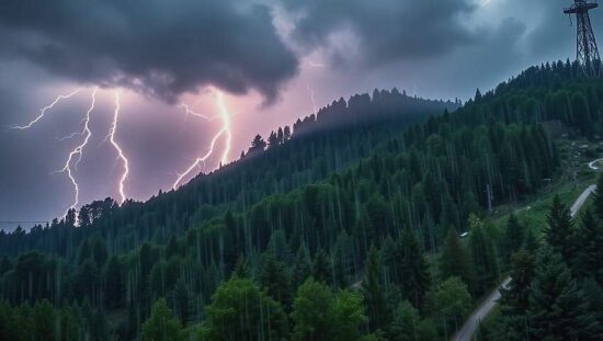 Severe Thunderstorms Ravage Central and Southern Germany, Causing Flooding and Damage