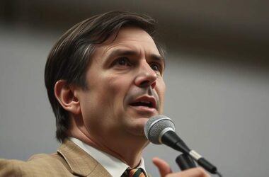 Moderate conservative mayor of Bucharest leads in Romanian presidential election.
