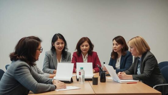 Only One Woman Amidst Eleven Men