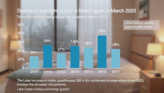 Germany's Overnight Stays Plunge in March Amid Later Easter Holiday Shift
