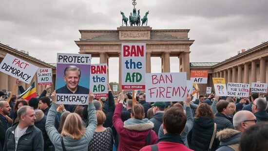 Insa Poll: Over Half of Germans Want to Ban Right-Wing Extremist AfD Party