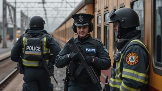 Crimes Against Police and Rail Employees Soar