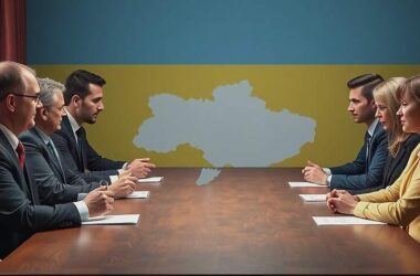 German Minister Optimistic About Peace Talks in Ukraine Amid London Meeting