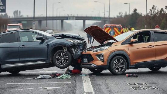 Two Dead, Three Injured in Head-On Collision Near Wedel