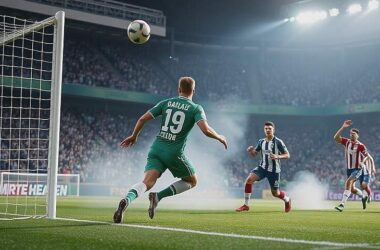 Burkardt's Unusual Goal Saves Mainz from Frankfurt's Challenge