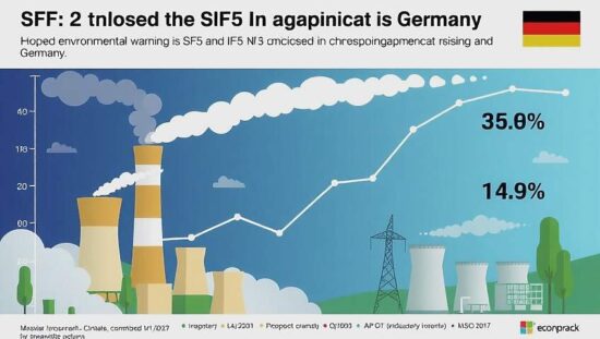 Germany's SF6 Emissions Explode, Equivalent to 19 Million Tons of CO2