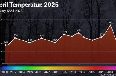 April 2025: Second Warmest on Record, Paris Climate Agreement Goal in Jeopardy