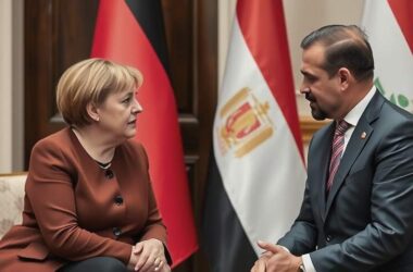 Merkel Secures Egypt's Middle East Mediation, Gazan Crisis on the Table