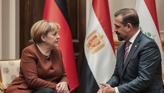Merkel Secures Egypt's Middle East Mediation, Gazan Crisis on the Table