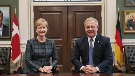 Danish PM Meets German Chancellor in Berlin