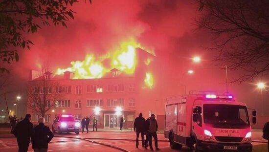 A Deadly Blaze in the Heart of Healthcare