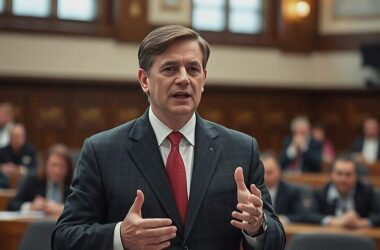 Party Lines Drawn as Defense on the Brink