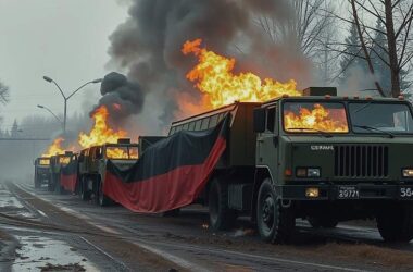 Burning Deception: Russia's Fake War in Germany?