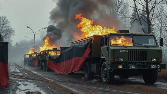 Burning Deception: Russia's Fake War in Germany?