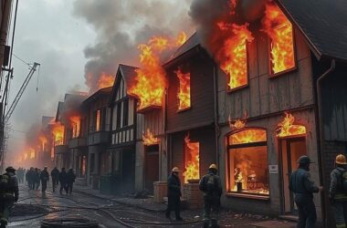 BURNING SECRETS: Arson Attacks Rock German City, Leaving Trail of Destruction and Injuries