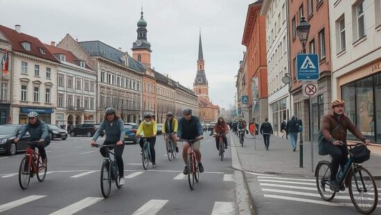 Cyclists in Germany Pedal to a Slightly Happier Place