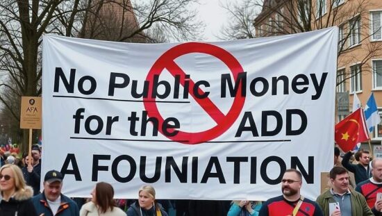 Tax Money to Right-Wing Extremists? No Way!