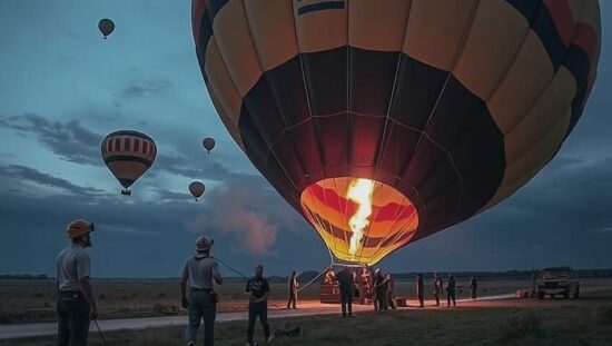 Fatal Ascent: Tragedy Unfolds in the Skies of Brazil as Hot Air Balloon Crashes, Leaving a Trail of Devastation and Death.