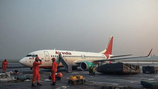 Air India's Fateful Flight Crashes on Takeoff!