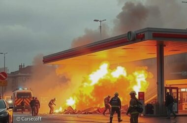 Rome Gas Station Explosion Injures Several