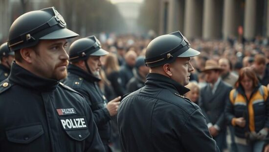 Berlin Police Report Positive Weekend