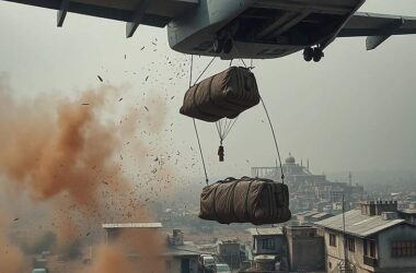 Israel Airdrops Aid to Gaza