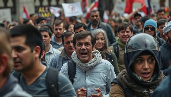 Protest Disrupts Weidel Interview Becomes Viral Hit