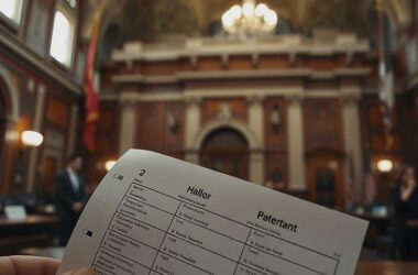 Swastika Marks Ballot in State Parliament