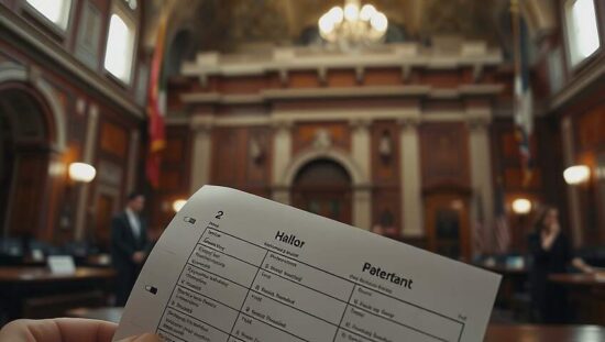 Swastika Marks Ballot in State Parliament