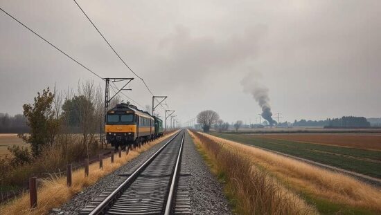 Fire Disrupts Northern Germany Train Service