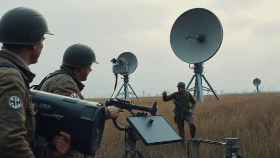 Germany Builds Space Communications Network