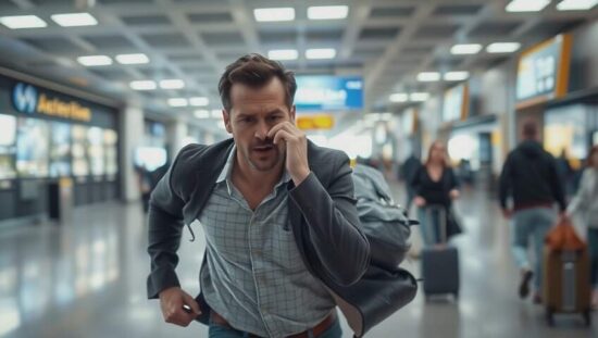 Asylum Seeker Flees Airport Process