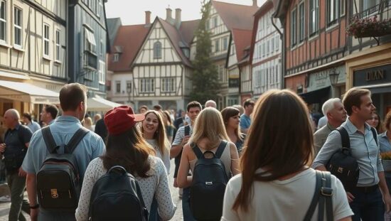 German Tourist Stays Decline