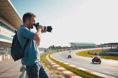 Czech President Spotted Snapping Photos at Grand Prix