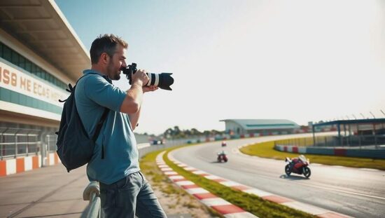 Czech President Spotted Snapping Photos at Grand Prix