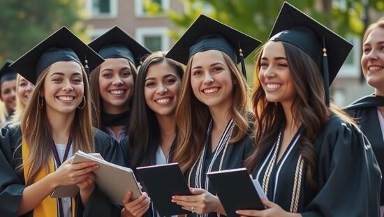 Women Lead College Degree Completion