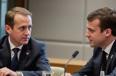 Germany France Discuss Space Defense Amid Trade Tensions