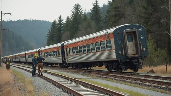 Train Derails in Southern Germany