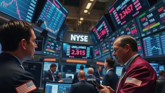 Stocks Dip Investors Eye Washington