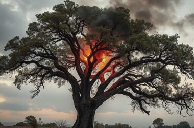 Lightning Kills Millions of Trees Yearly