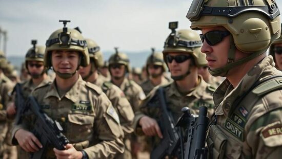 Public Backs Military Build Up