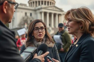 SPD Leader Faces Protests During Key Interview