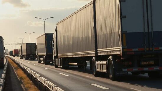 Truck Traffic Rises on German Highways