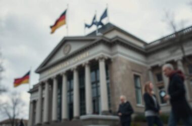 German Trade Hopes Lift Shares Slightly