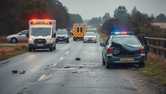 Elderly Driver Dies in Nordstemmen Crash