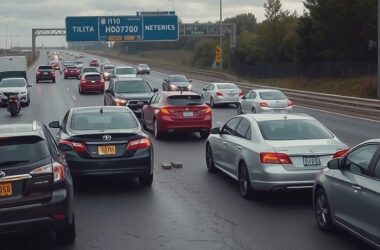 Rostock Highways Gridlocked After Pileups