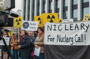 Pro-Nuclear Group Plans New Protest at TV Interview