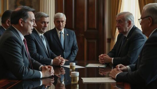 Government Talks Drag On