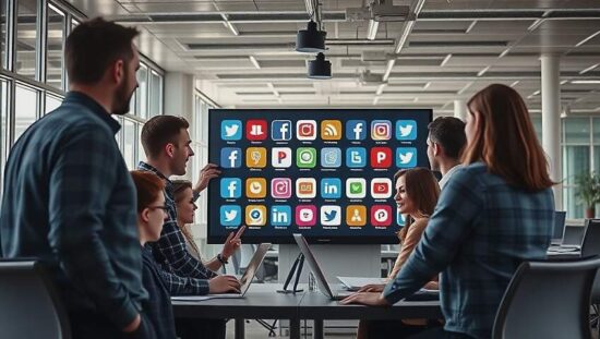 German Firms Dominate Social Media Presence